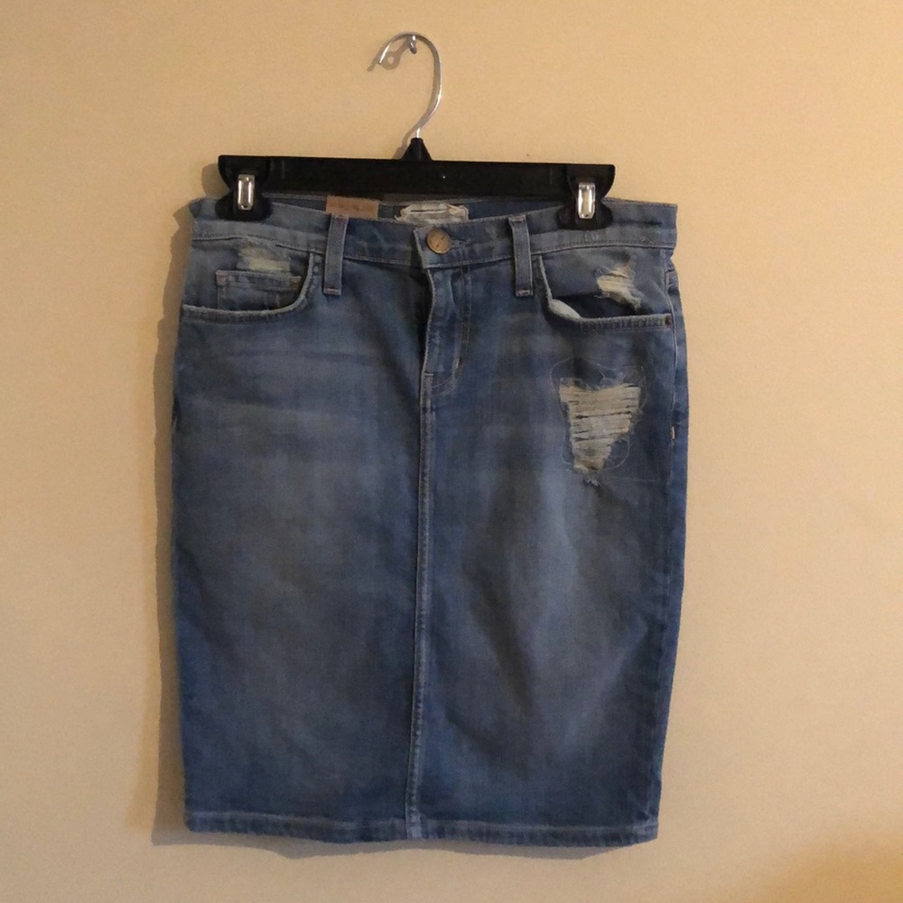 Current/Elliot the pencil denim skirt size 26